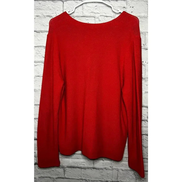 Sigrid Olsen button up cardigan size L. - Picture 3 of 8